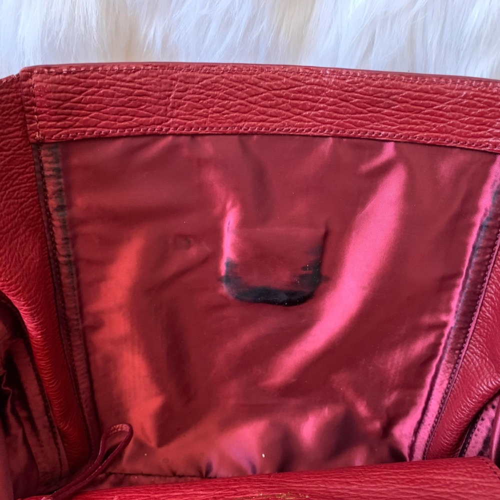 3.1 Phillip Lim Large Pashli- Crimson - Picture 7 of 12